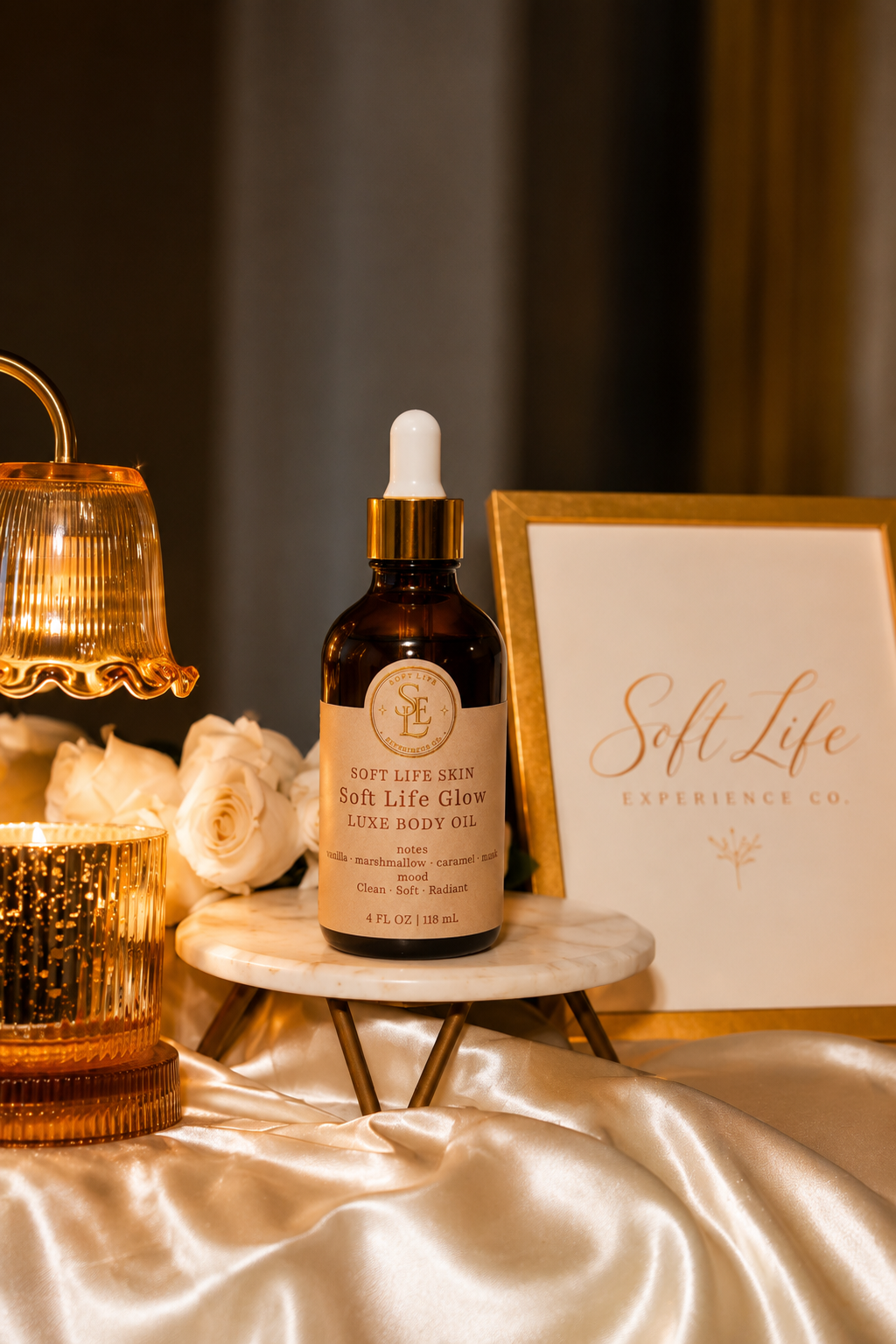 Soft Life Glow Luxe Body Oil Moisturizer