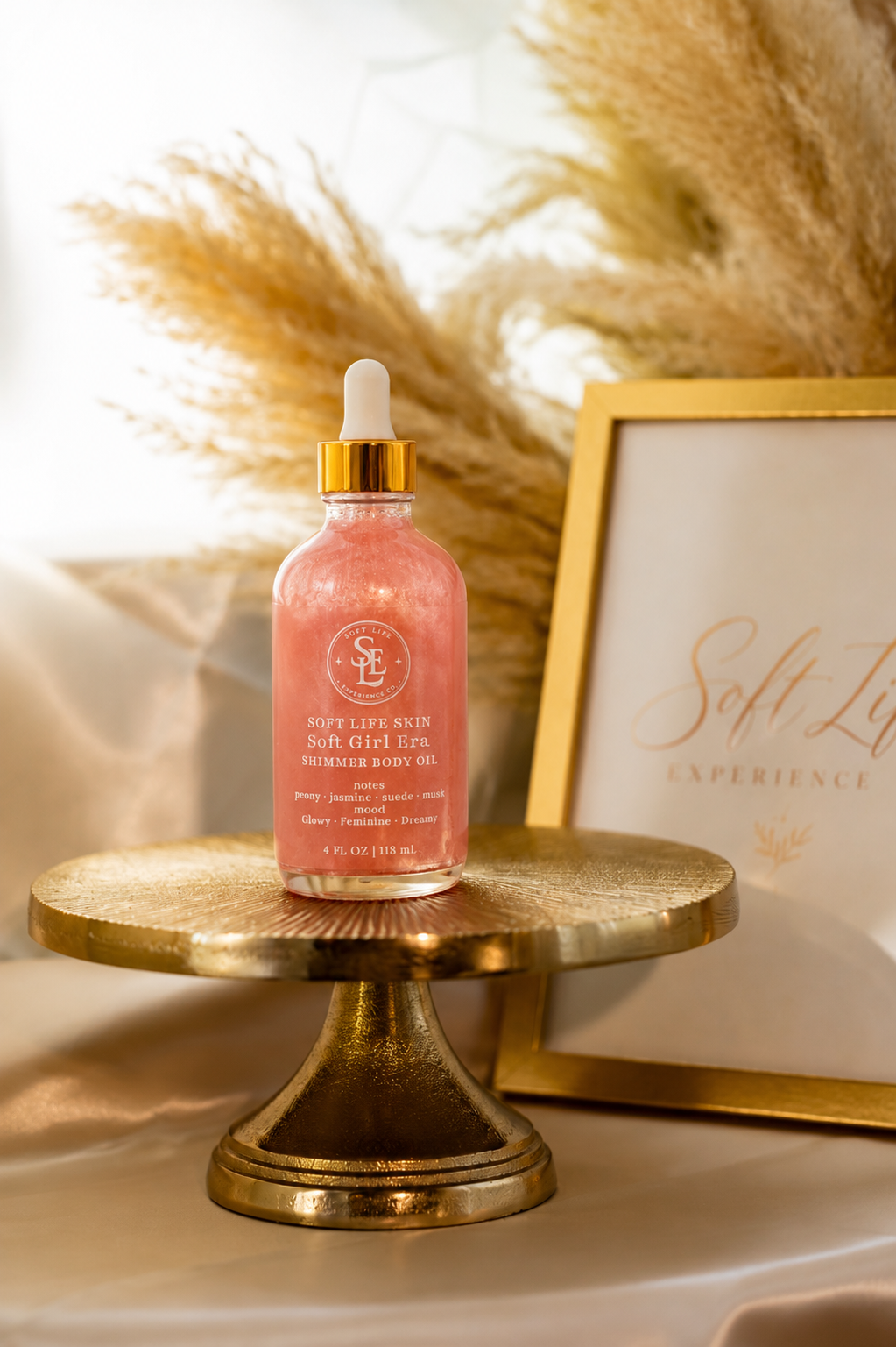 Soft Girl Era Shimmer Body Oil Moisturizer
