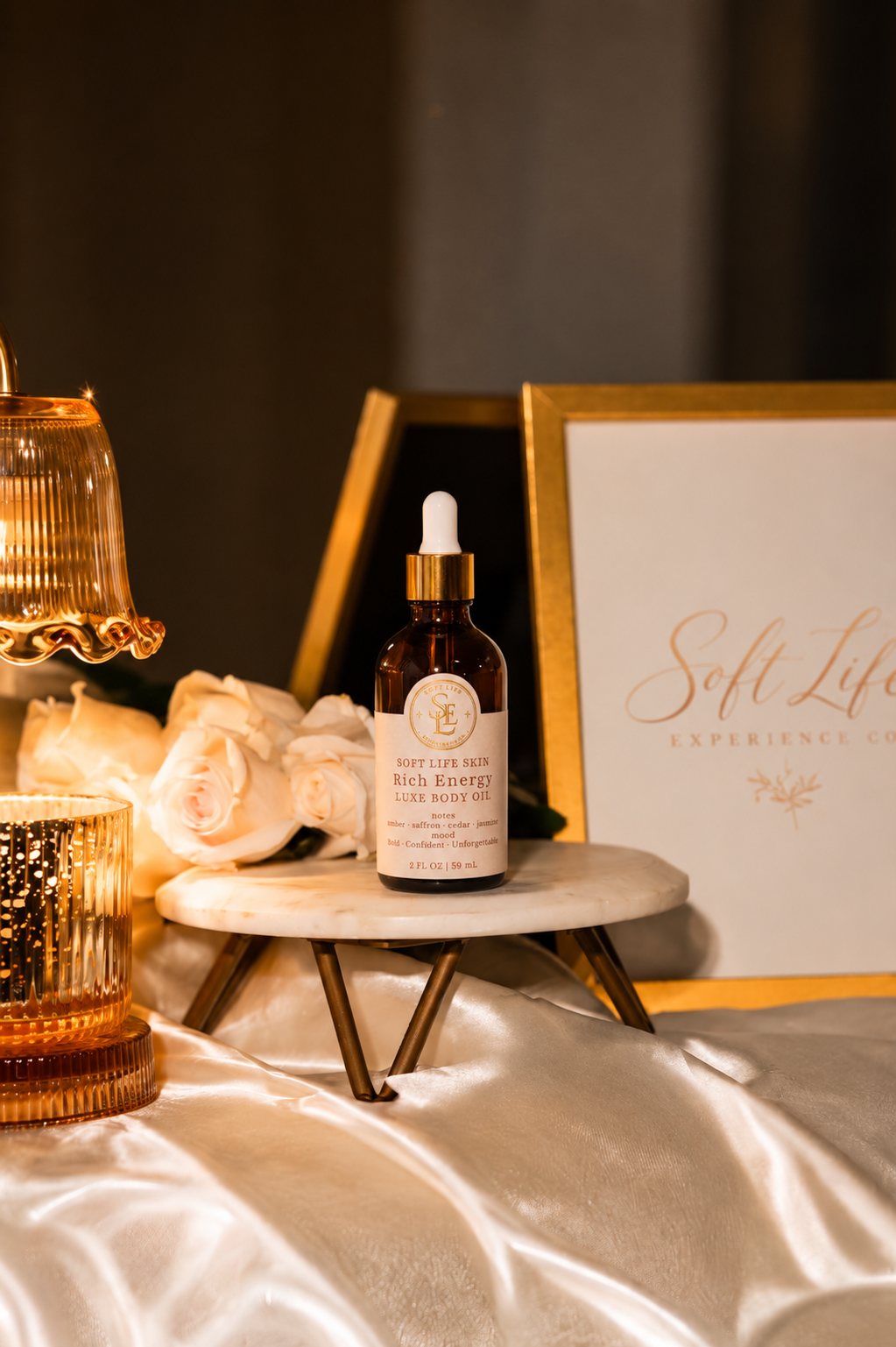 Rich Energy Luxe Body Oil Moisturizer