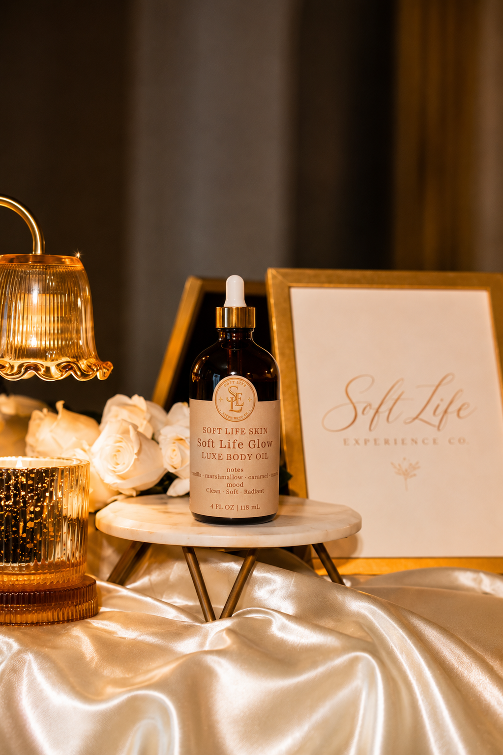 Soft Life Glow Luxe Body Oil Moisturizer